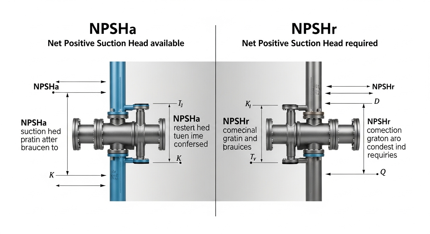 Analisi di NPSH per pompe chimiche: la differenza tra NPSHA e NPSHR