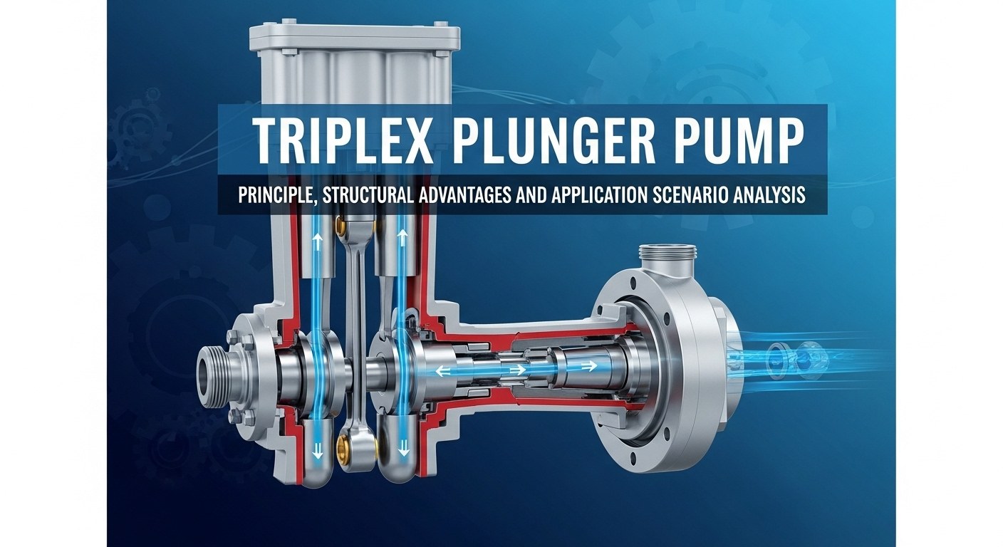 Pompa dello stantuffo triplex: principio, vantaggi strutturali e analisi dello scenario dell'applicazione