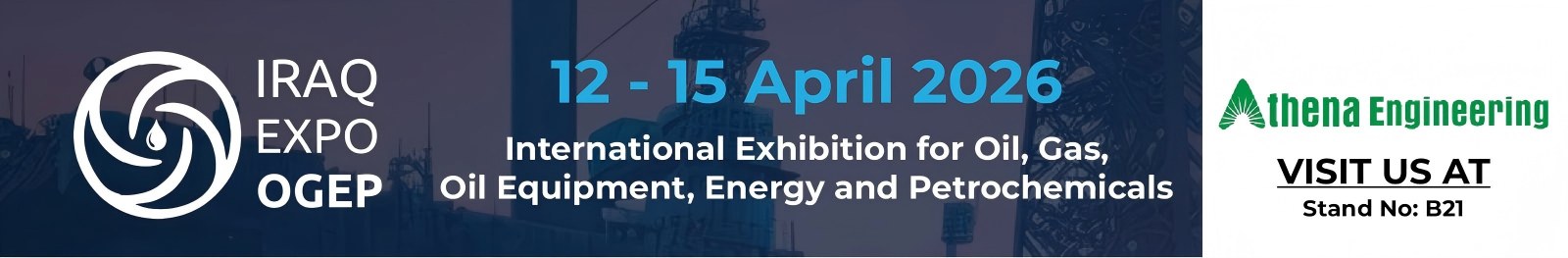 Unisciti ad Athena Engineering & Teffiko all'IRAQ EXPO OGEP 2026