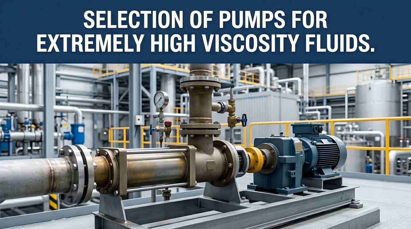 Selezione di pompe per fluidi a viscosità estremamente elevata