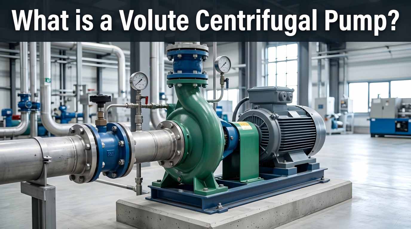 Cos'è una pompa centrifuga a voluta?
