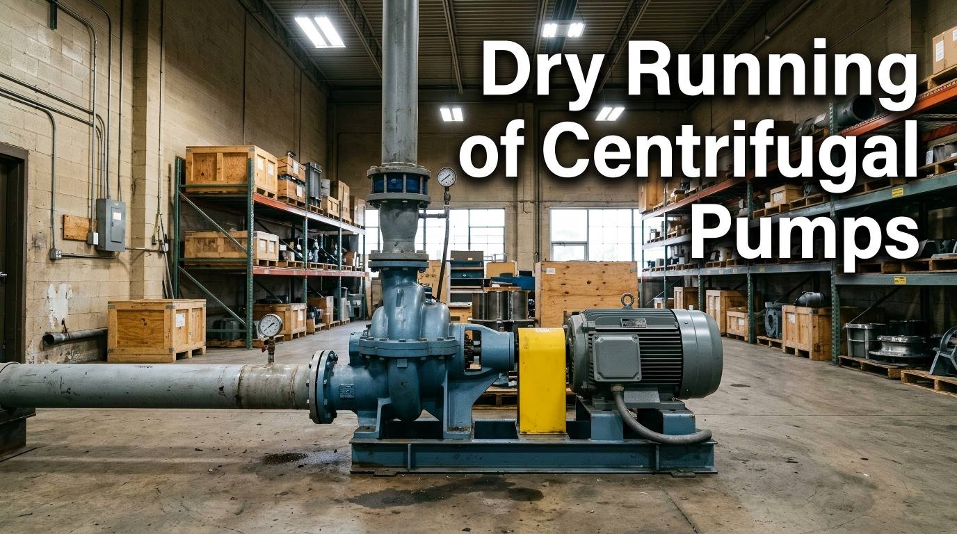 Cos'è il funzionamento a secco delle pompe centrifughe?