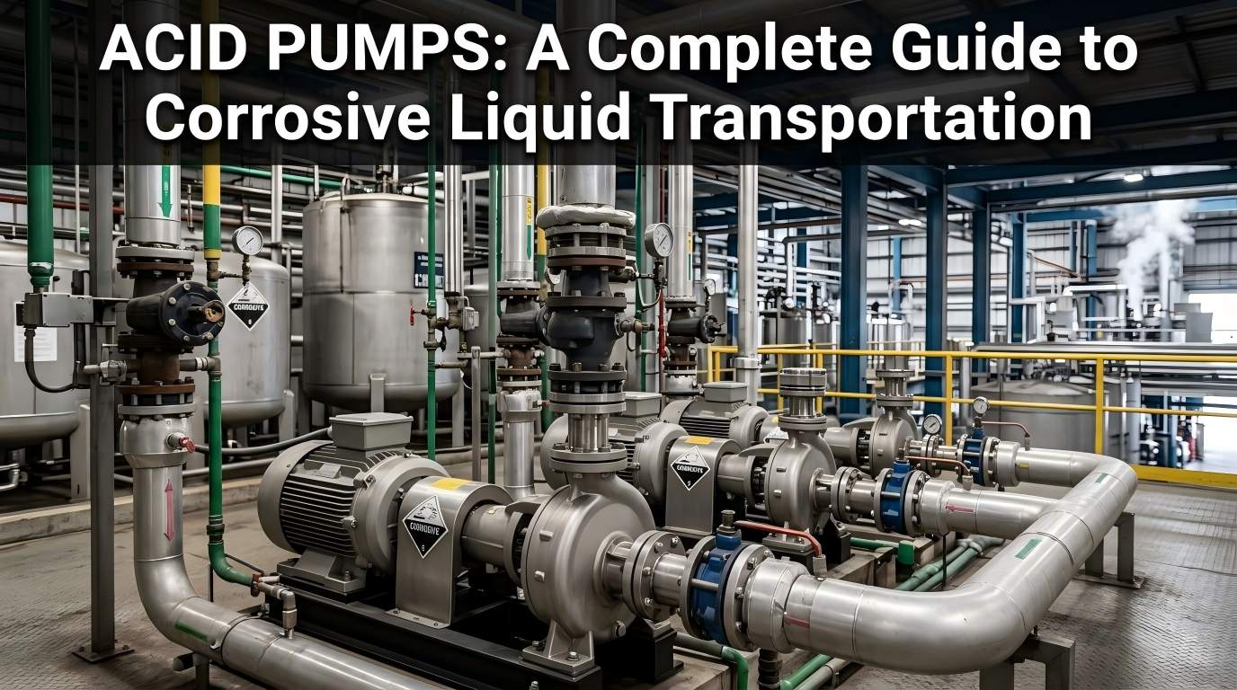 Pompe per acidi: una guida completa al trasporto di liquidi corrosivi