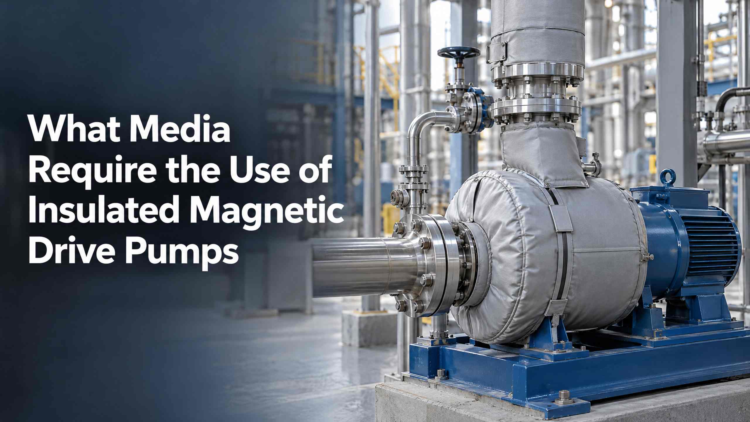 Quali fluidi richiedono l'uso di pompe a trascinamento magnetico isolate